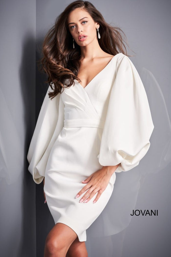 Jovani 04370 Short Fitted Cocktail Dress