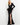 Prom Dresses Long Ruched Slit Formal Prom Dress  BLACK