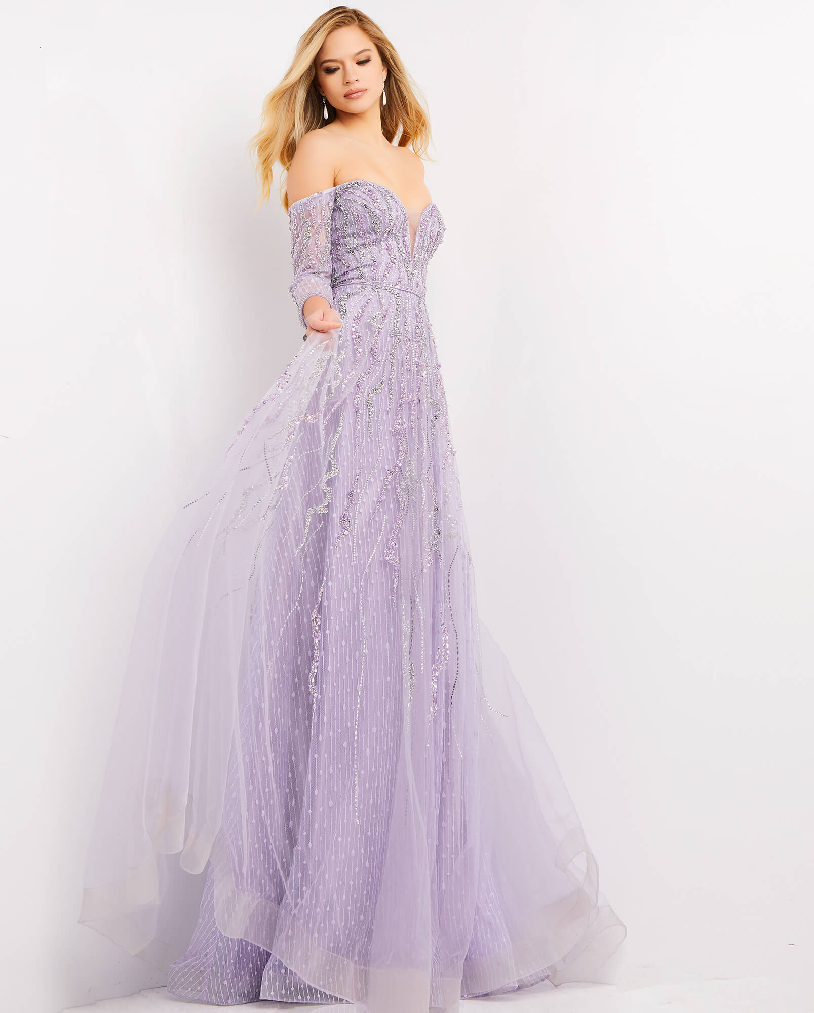 Jovani 04632 Long Formal Prom Beaded Dress
