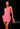 Cocktail Dresses Cocktail Short Beaded Homecoming Dress Bright Pink
