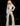 Pant Suit Long Sequin Pant Suit Nude/Silver