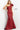 Prom Dresses Long Beaded Ruffle Formal Prom Dress BURGUNDY
