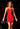 Cocktail Dresses Keyhole Cocktail Short Beaded Party Dress Red