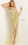 Prom Dresses Long Formal Slit Prom Dress Lime