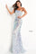 Prom Dresses Long Prom Formal Fitted Sequin Prom Dress Mint Multi