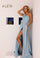 Prom Dresses  Long Formal Evening Beaded Dress Ice Blue