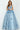 Prom Dresses Long Formal Ball Gown Floral Applique Prom Dress Light Blue