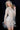 Cocktail Dresses Fitted Short Fringe Mini Cocktail Dress Nude Silver