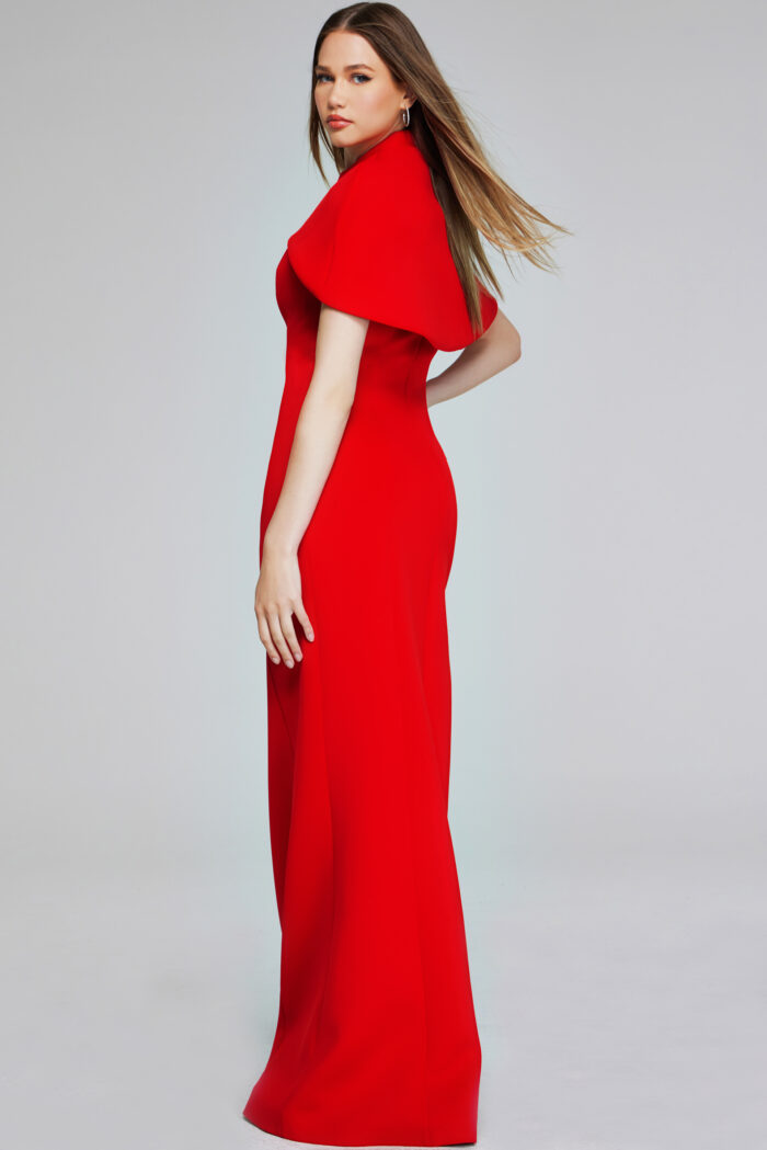Formal Dresses Long Slit Formal Dress RED