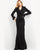 Prom Dresses Long High Slit Formal Prom Dress BLACK