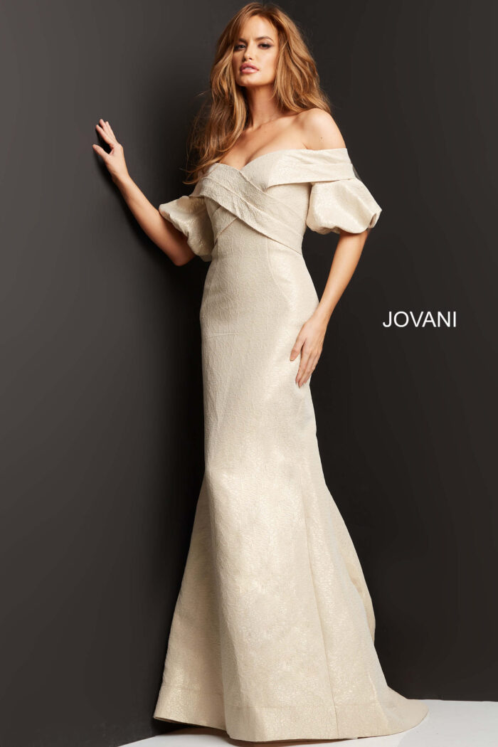 Jovani 06831 Long Mermaid Formal Prom Dress