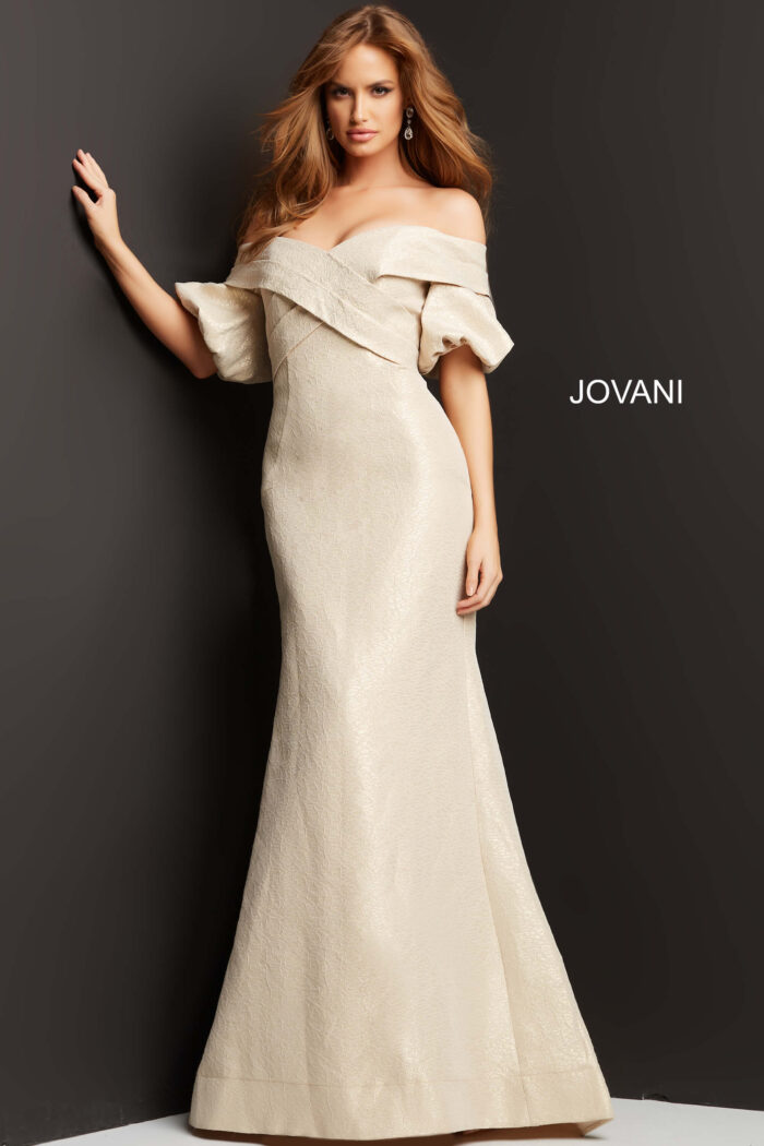 Jovani 06831 Long Mermaid Formal Prom Dress