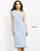 Cocktail Dresses Short Fitted Cocktail Dress LIGHT-BLUE