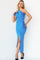 Prom Dresses High Low Ruffle Formal Prom Dress PEACOCK