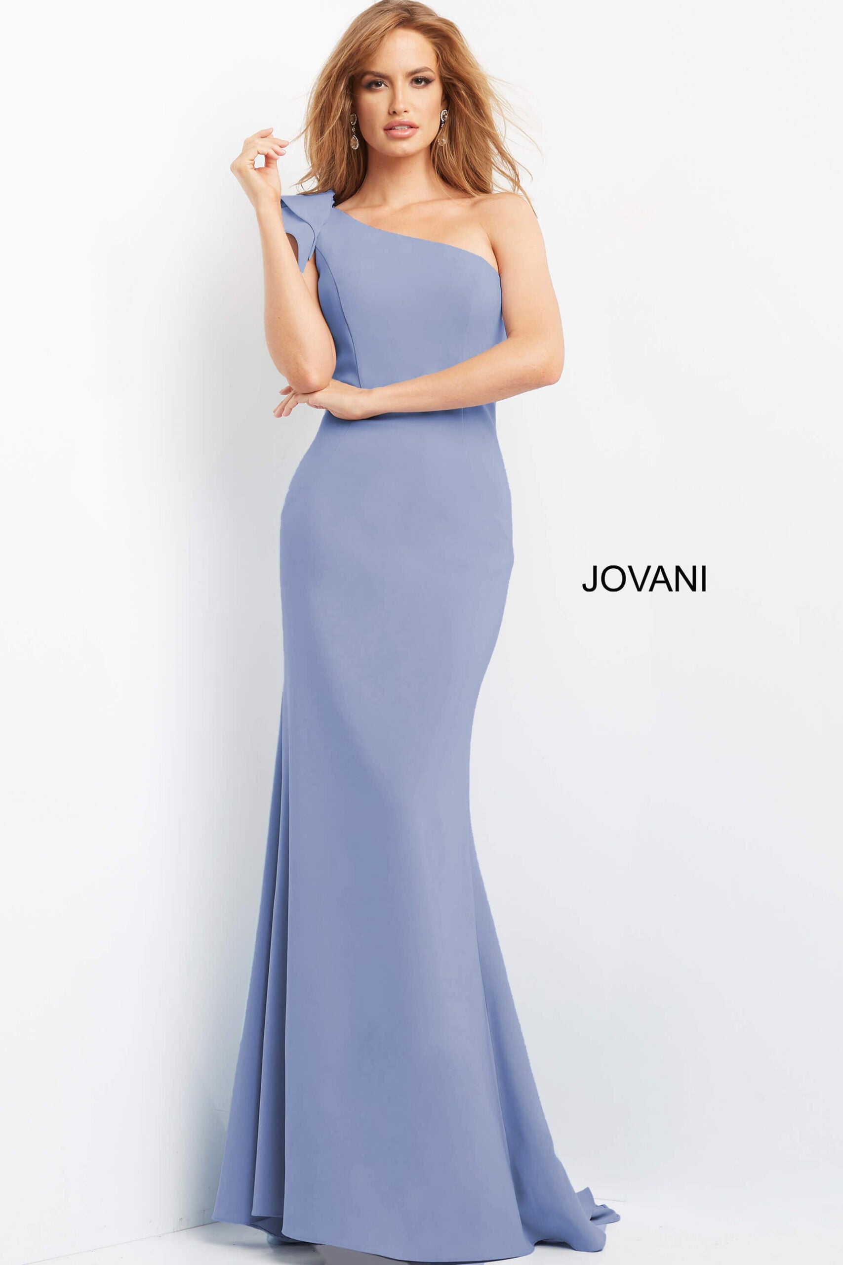 Prom Dresses Long Formal Mermaid Fit Evening Prom Dress Light Periwinkle