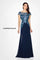 Mother of the Bride Dresses Long Mother of the Bride A Line Lace Formal Dress Navy Blue/Turquoise