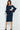 Cocktail Dresses Knee Length Evening Bell Cocktail Dress Navy