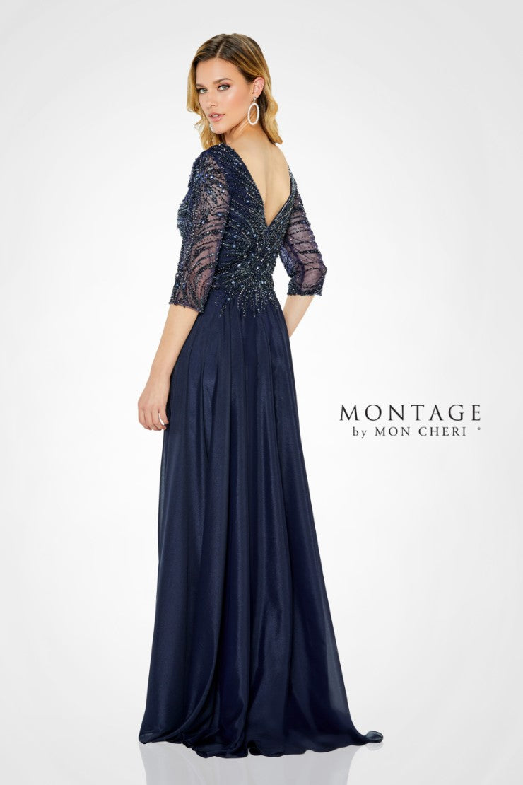 Montage 116950 Long Evening A Line Formal Mother of the Bride Dress