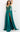 Prom Dresses A Line Long Pleated Formal Slit Prom Dress Hunter