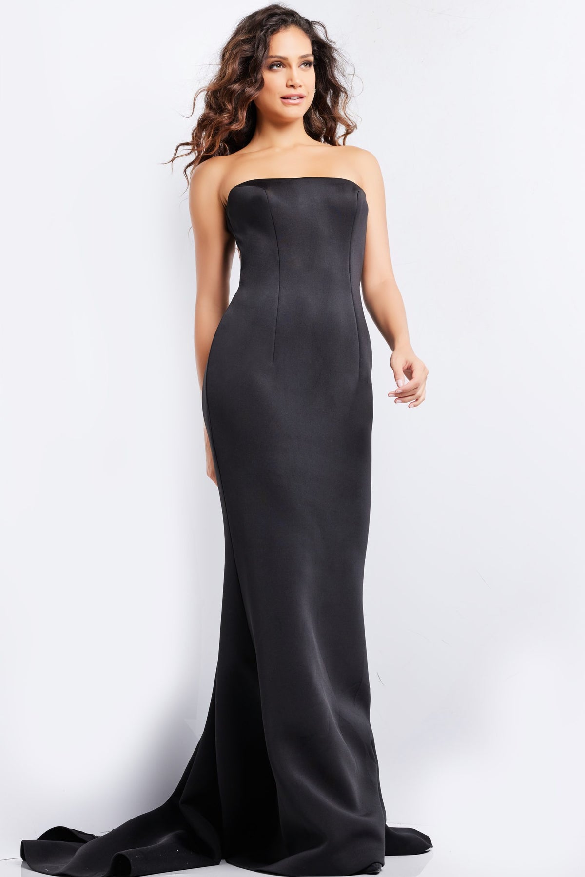 Prom Dresses Long Fitted Formal Prom Dress BLACK