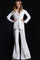 Pant Suit Long Two Piece Lace Formal Pant Suit Ivory