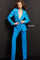Pant Suit Long Two Piece Lace Formal Pant Suit Peacock