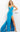 Prom Dresses Long Slit Formal Prom Evening Dress Turquoise