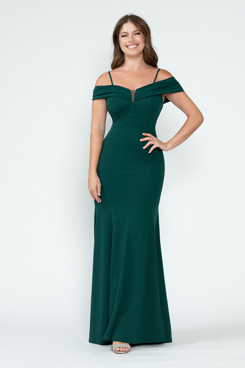 Formal Dresses Long Prom Formal Fitted Dress Lenovia 5317 Hunter Green