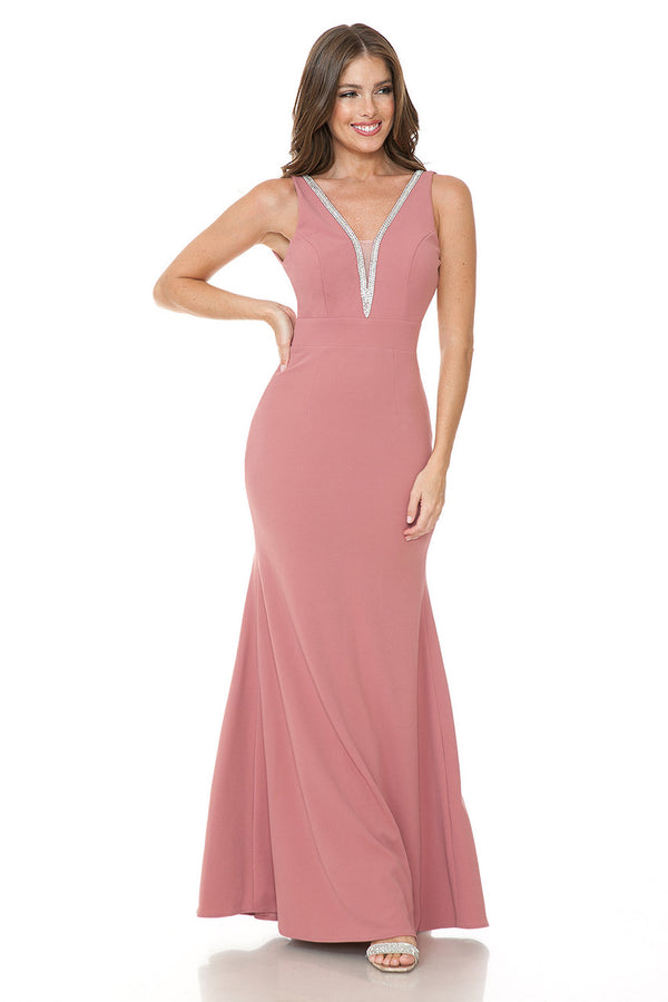 Fitted Evening Formal Long Dress Lenovia 5270