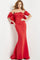 Prom Dresses Long Fitted Mermaid Formal Prom Dress RED