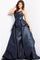 Formal Dresses Long Metallic Ball Gown Formal Dress ROYAL