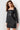 Cocktail Dresses Homecoming Short Leather Cocktail Dress Black/Black