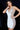 Cocktail Dresses Short Fitted Cocktail Dress Off White