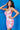 Cocktail Dresses Short Printed Sequin Cocktail Dress White/Hot-Pink