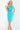 Cocktail Dresses Knee Length Bow Cocktail Dress Turquoise