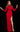 Prom Dresses Beaded Long Slit Prom Formal Dress Red