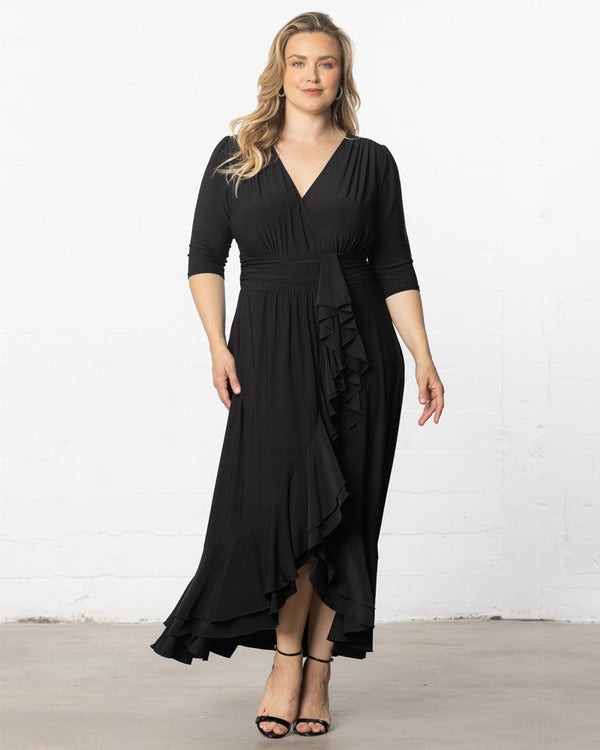Kiyonna 11242203 Plus Size Formal High Low Dress
