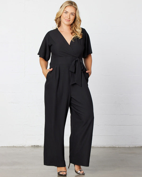 Long Formal Pleated Jumpsuit Kiyonna 37191301
