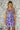 Cocktail Dresses Metallic Short Beaded Cocktail Prom Dress Violet Haze