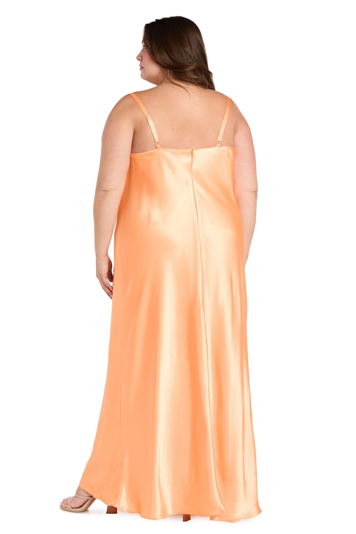 Plus Size Dresses Long Formal Evening Plus Size Dress R&M Richards 10037W Mango