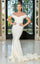Wedding Dresses Simple Long Mermaid Fit Wedding Dress White