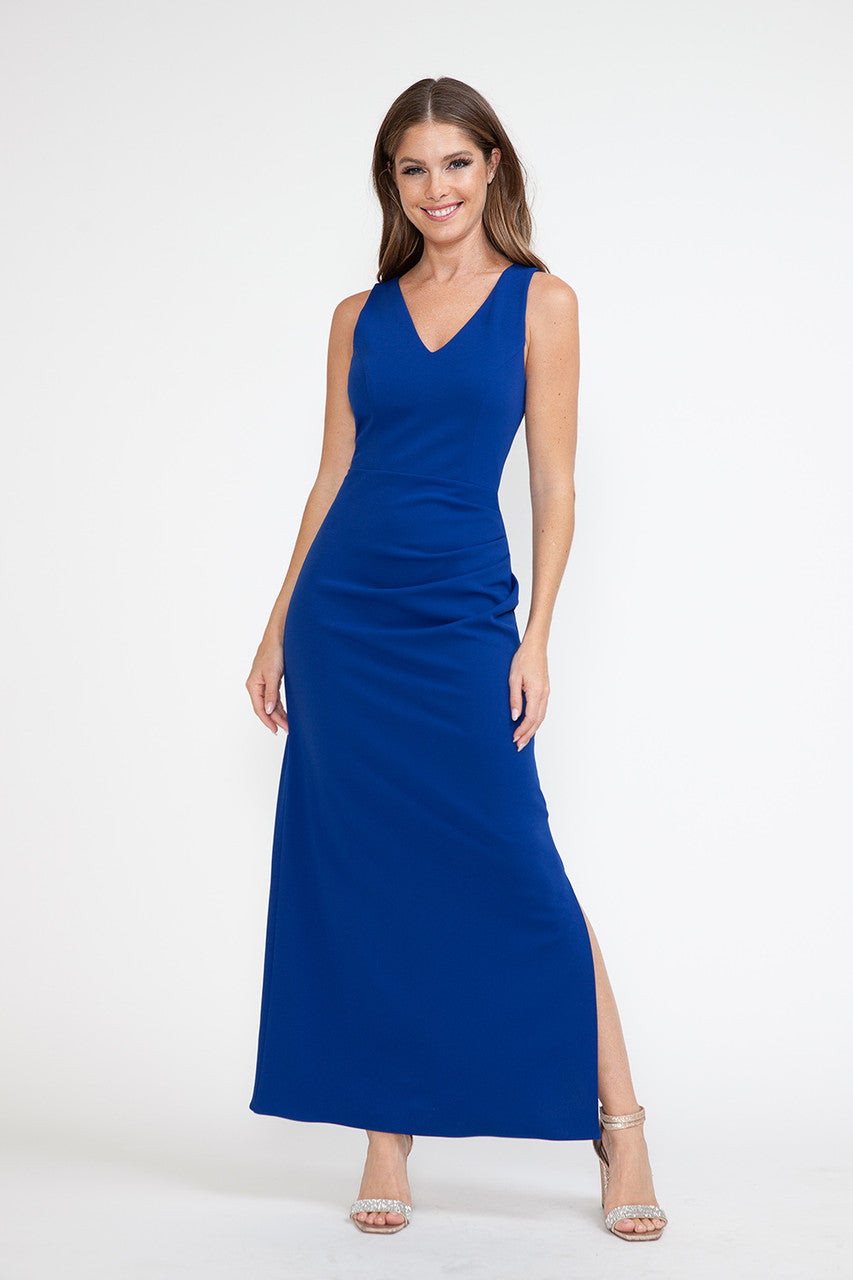 Mother of the Bride Dresses Sequin Long Formal Evening Mother of the Bride Dress Lenovia 5293 Royal Blue