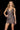 Cocktail Dresses Short Cocktail Prom Fitted Sequins Dress Navy Rose Gold