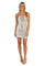 Homecoming Dresses Fitted HomecomingShort Cocktail Dress Silver/Nude