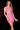 Cocktail Dresses Prom Sequins Short Cut Out Cocktail Prom Dress Freeze Pink