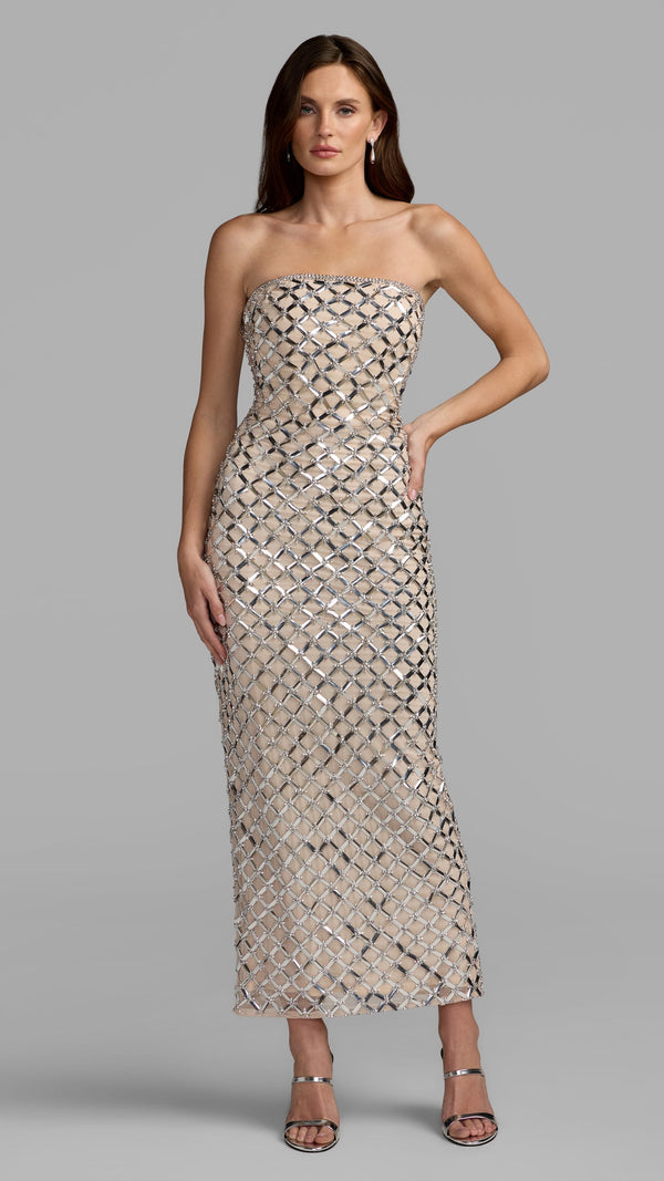Midi Cocktail Dress Mac Duggal 10200