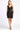 Cocktail Dresses Fitted Short Printed Glitter Cocktail Dress Black