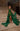 Girl Dresses Beaded Print Formal Little Girl Romper Dress Emerald