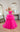 Flower Girl Dresses Layered Long Ball Gown Flower Girl Dress Hot Pink