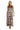 Formal Dresses A Line Long Formal Printed Evening DressNavy/Rose Gold